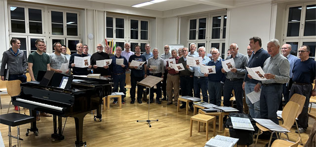 Am Freitag, 17. und Samstag, 18. November, lädt der Männerchor Frick zum Konzert. Foto: zVg
