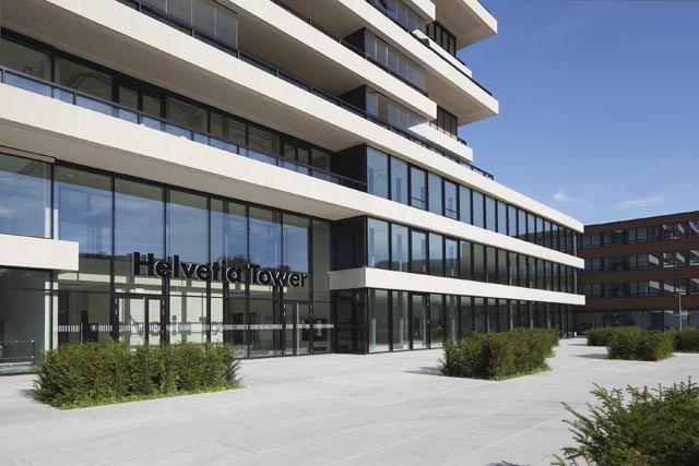 Neuer Standort im Helvetia Tower in Pratteln. Foto: zVg