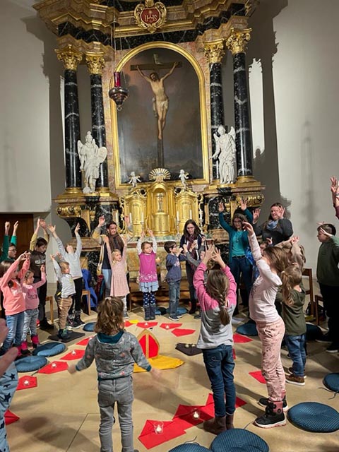 Chikifeier in der Kirche Kaisten. Foto: zVg
