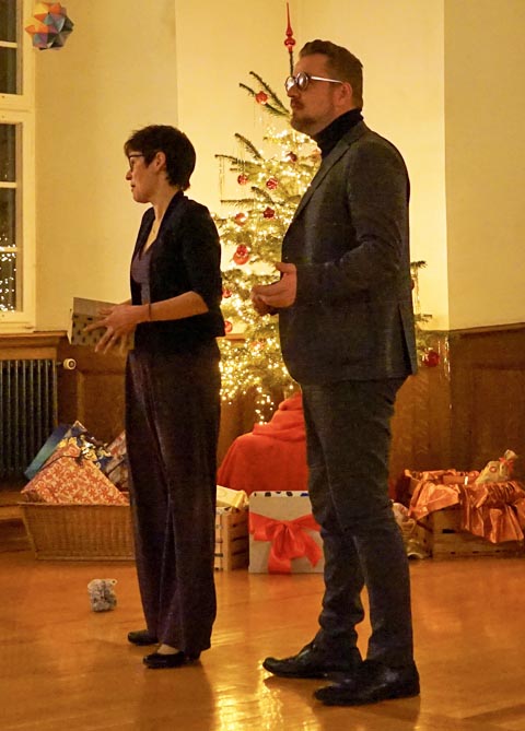 Stimmungsvolle Weihnachtsfeier im Stift Olsberg. Foto: zVg