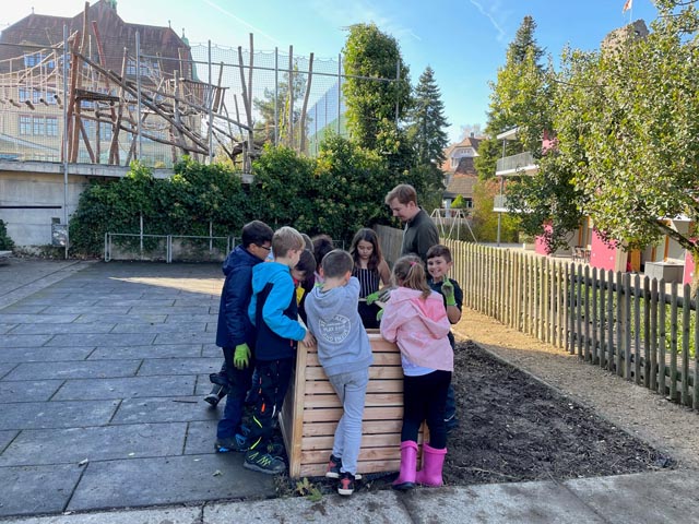 Arbeitstage Outdoor Klassenzimmer