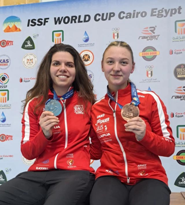 Frick/Kairo: Chiara Leone gewinnt Silber