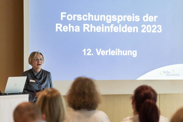 PD Dr. phil. Corina Schuster-Amft, Leiterin Wissenschaftliche Abteilung. Foto: zVg
