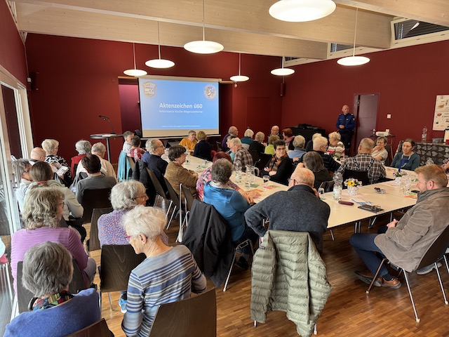 Zuzgen: Vortrag zur Prävention gegen Diebstahl und Vermögensdelikte