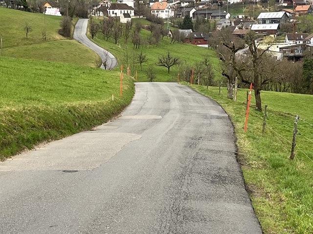 Eptingen: Bauarbeiten an der Bölchenstrasse im Abschnitt Spitzenflüeli