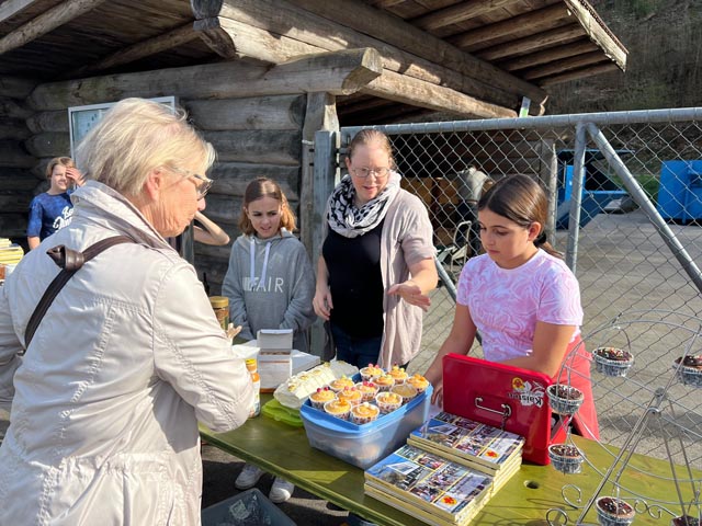 ... versüsst durch selbstgemachte Versuchungen. Foto: Urs Müller