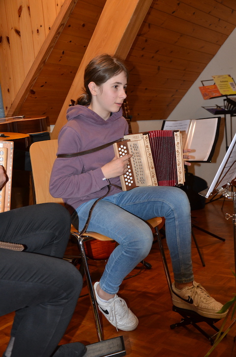 Gansingen: Musizierstunde der Musikschule Region Laufenburg