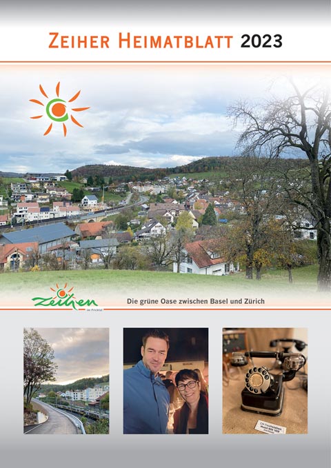 Titelblatt der neuen Dorfchronik. Fotos: Sonja Fasler/zVg