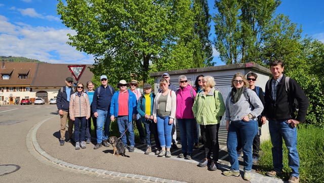 Regenbogenchor Fricktal auf Vereinsausflug. Foto: zVg
