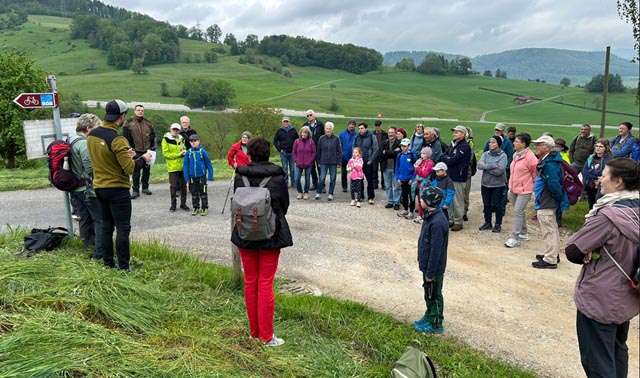 Bannbereisung und Feldgottesdienst in Oeschgen. Foto: zVg