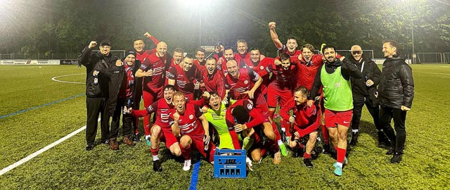 Jubel beim FC Wallbach-Zeiningen. Foto: zVg