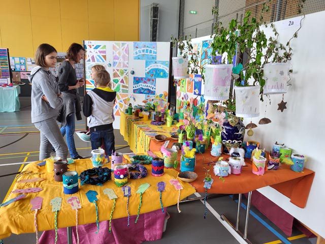 Ausstellung der Zeichen- und Werkarbeiten der Schule Gipf-Oberfrick. Foto: zVg