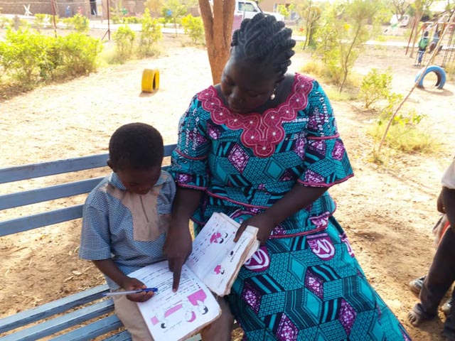 Verein Zukunft für Burkina Faso, Kindergarten St. Benoit in Ouahigouya, Burkina Faso. Foto: zVg
