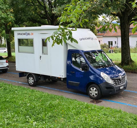 Das Sprachmobil. Foto: zVg