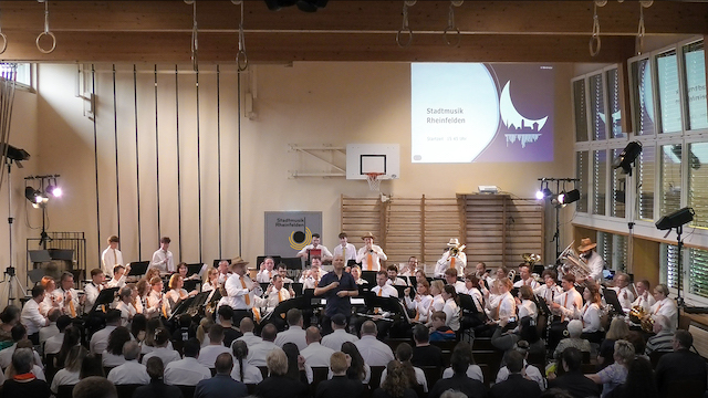 Stadtmusik Rheinfelden auf Platz 2 beim Blasmusikpreis