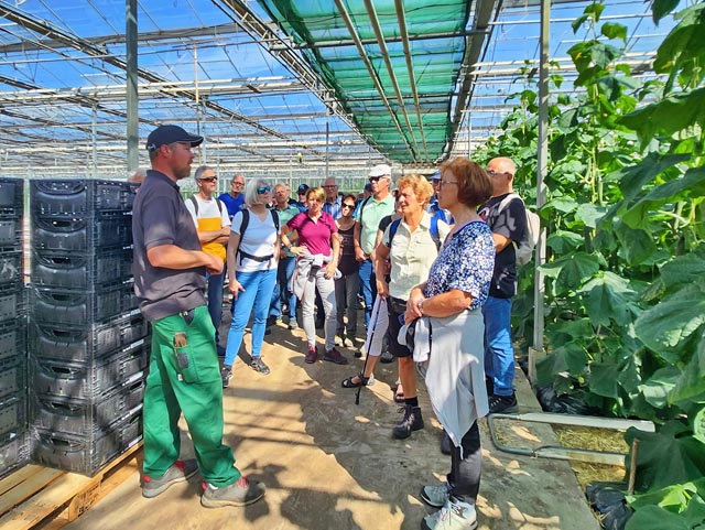 Interessante Informationen über den Gemüsebau.  Foto: Hugo Imhof