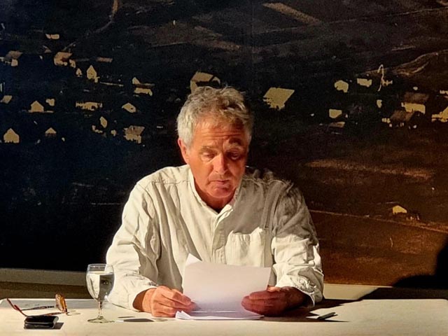 Lesung mit Kaspar Lüscher in Gipf-Oberfrick. Foto: M. Ress