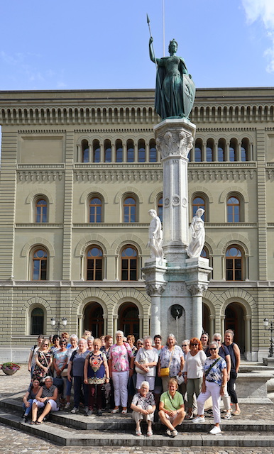 Vereinsreise des Frauenvereins Kaisten führt ins Bundeshaus nach Bern