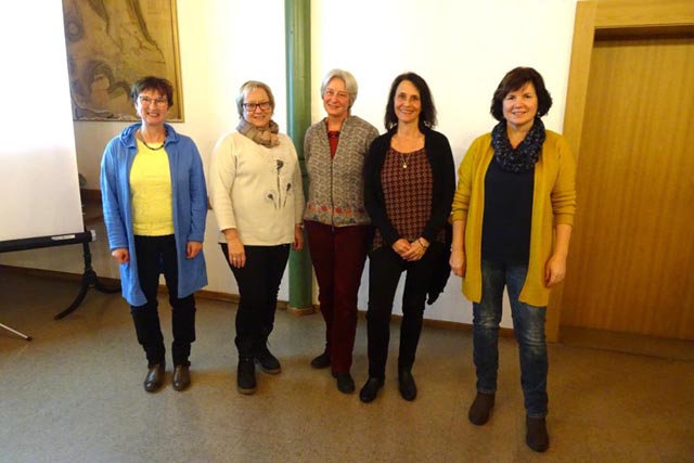 Der Vorstand der Frauenriege Wittnau anlässlich der GV. Foto: zVg