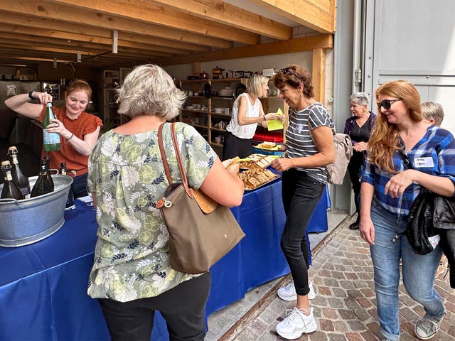 Auch Verpflegung gab es an der Modenschau. Foto: zVg 