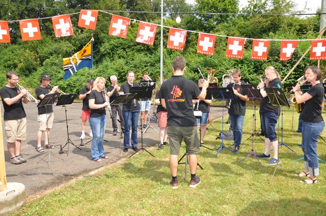 Die Musikgesellschaft Kaisten. Foto: Jörg Wägli