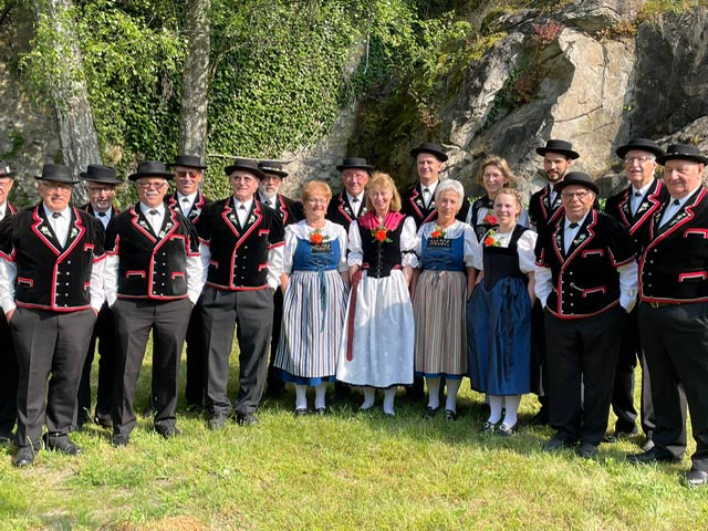 Der Jodlerclub Laufenburg-Rheinfelden wird auf dem Dornhof Zuzgen die Jodlermesse von Jost Marty vortragen. Foto: zVg
