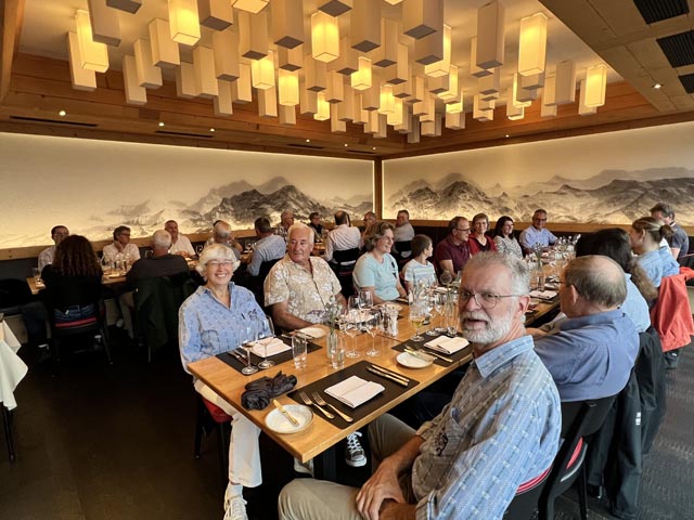 Abendessen im Restaurant. Foto: zVg