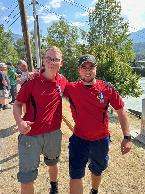 Lars Güntert und Benjamin Schär. Foto: zVg