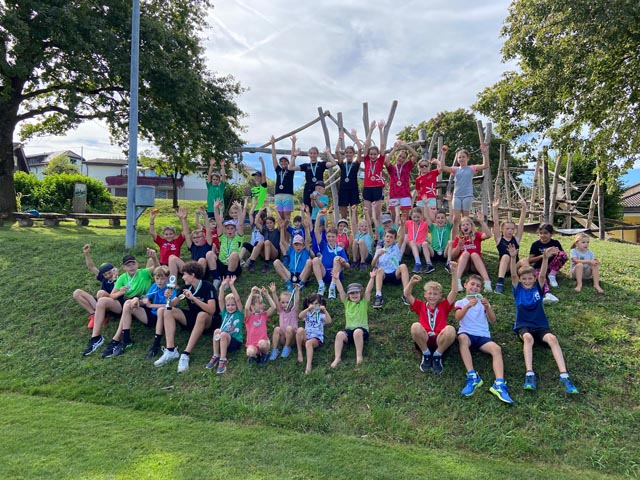 Schupfart: Beim Endturnen wurden auch die schnellsten Sprinter auserkoren