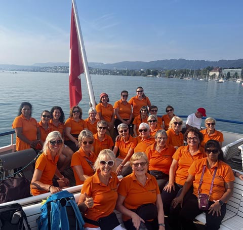 Frick: Frauenriege reist an den Zürichsee. 