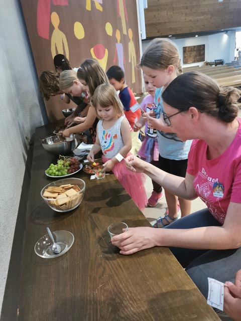  Die jüngere Gruppe in Gipf-Oberfrick. Foto: zVg