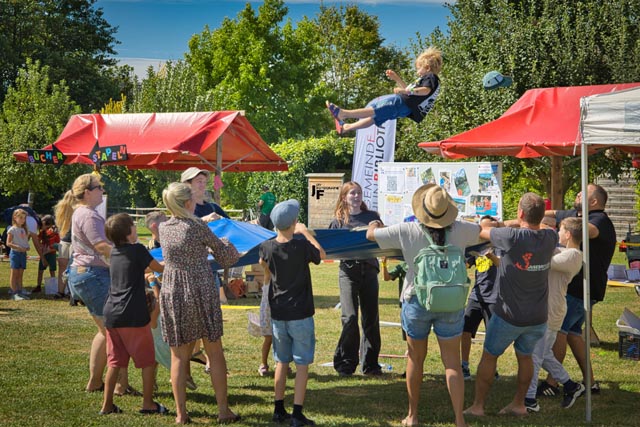 Bild: Das Kinder- und Jugendfest bereite Höhenflüge. Foto: Jay Fotografie Möhlin