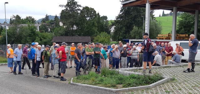 Herbstwanderung der Fricktaler Turnveteranenvereinigung in Gipf-Oberfrick. Foto: zVg