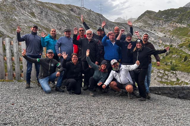 MG Eiken auf Vereinsreise. Foto: zVg