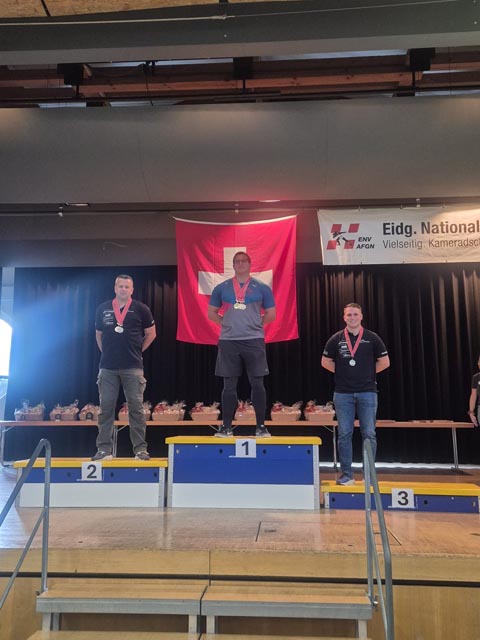 STV Herznach erfolgreich bei der Schweizer Meisterschaft im Steinstossen