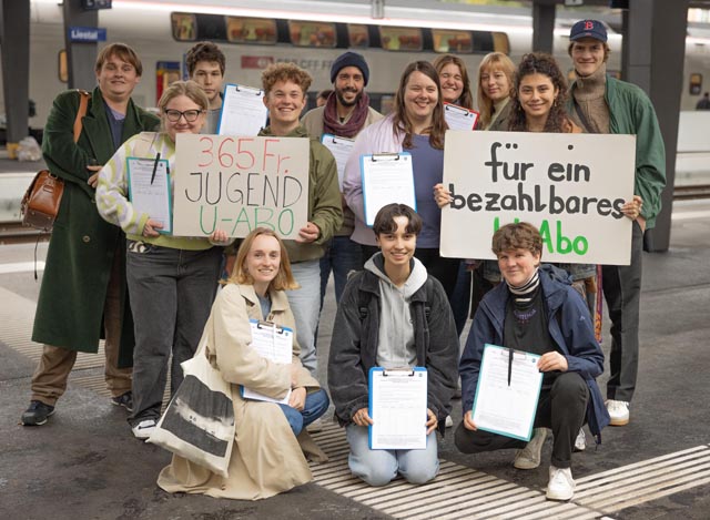 Liestal BL:  Initiative für ein 365 Franken Jugend-U-Abo im Baselbiet lanciert