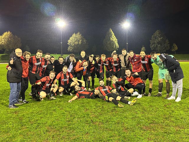 Berechtigte Freude nach der Cup-Überraschung. Foto: zVg