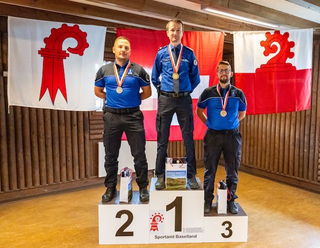 Liestal BL: Polizist gewinnt das 78. Schweizerische Polizeifernschiessen