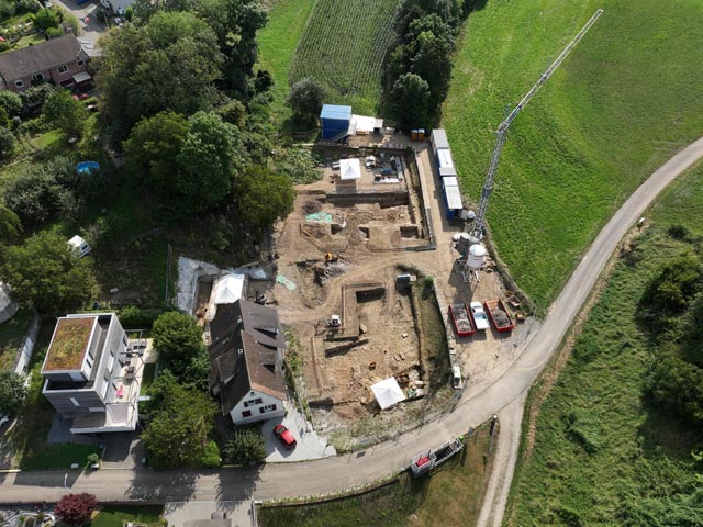 Ausgrabungsareal in Augst. Foto: ©Augusta Raurica 