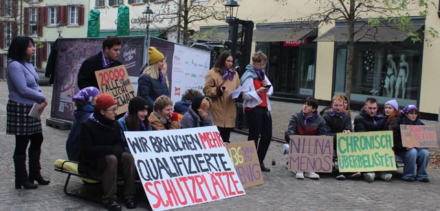 Juso Aargau: Genug gewartet, für eine bessere Finanzierung des Frauenhauses AG/SO