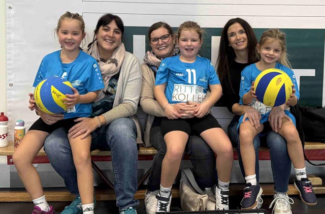 Möhlin: Wie die Mütter, so die Töchter – Vom Volleyball-Virus angesteckt