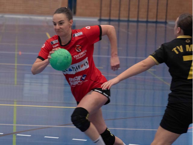 Jacqueline Mösch im Angriff. Foto: zVg