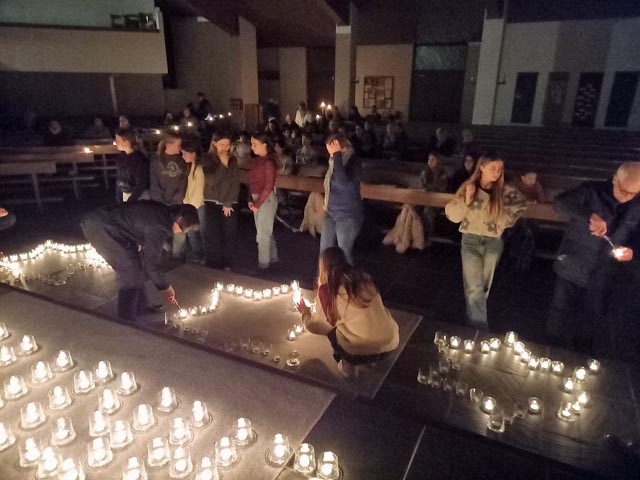 Gottesdienst «Eine Million Sterne» in Zeihen. Foto: zVg