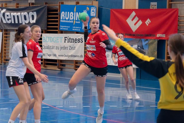 Marie Bordenet im Angriff. Foto: zVg