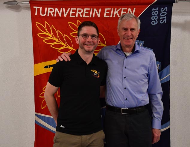 Kevin Ries und Peter Hufschmid. Foto: Marina Itin