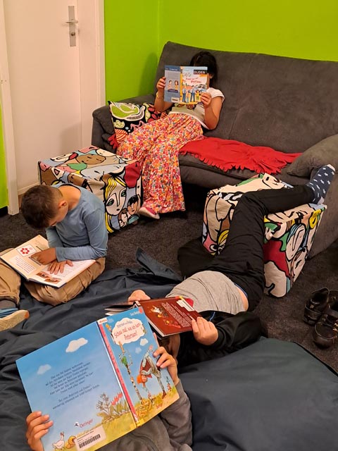 Die Bibliothek – ein Ort, der Freude am Lesen vermitteln will. Foto: zVg