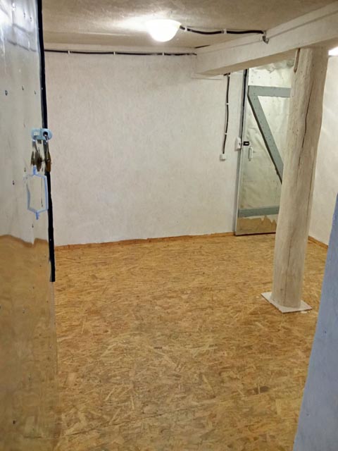 n einer Dorfschule in Saporischschja entsteht ein Schutzraum, der Kindern inmitten des Krieges Sicherheit und Geborgenheit bieten soll. Foto: zVg