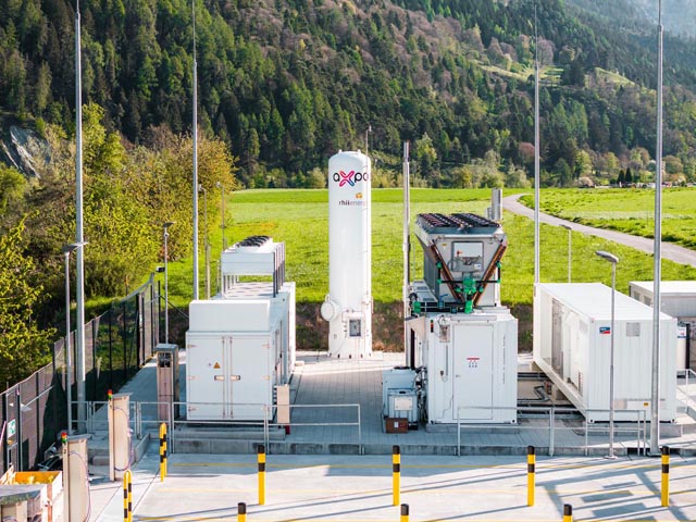  Wasserstoff-Produktionsanlage. Foto: Axpo