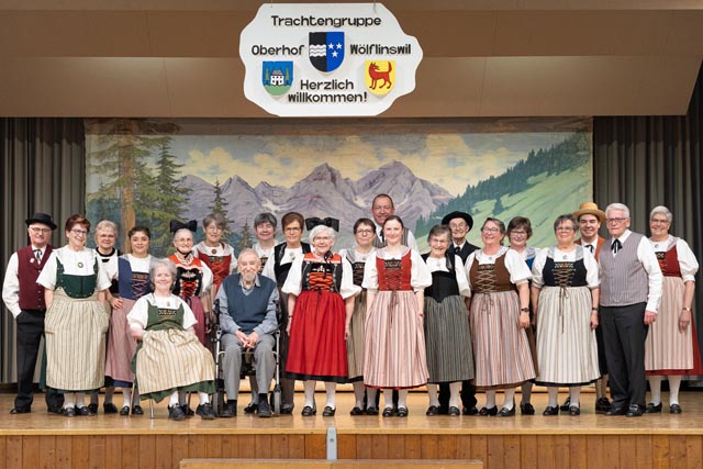 Trachtengruppe Oberhof-Wölflinswil: Ein Heimatabend mit viel Abwechslung 