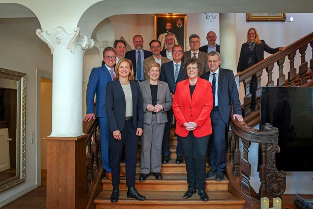 Die Teilnehmenden am Treffen in Rheinfelden Baden. Foto: zVg